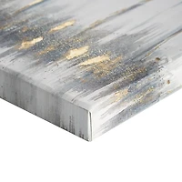 Blue and Gold Trees Canvas Art Prints, Set of 3