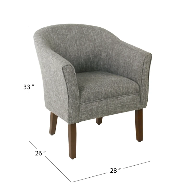 Slate Gray Accent Chair