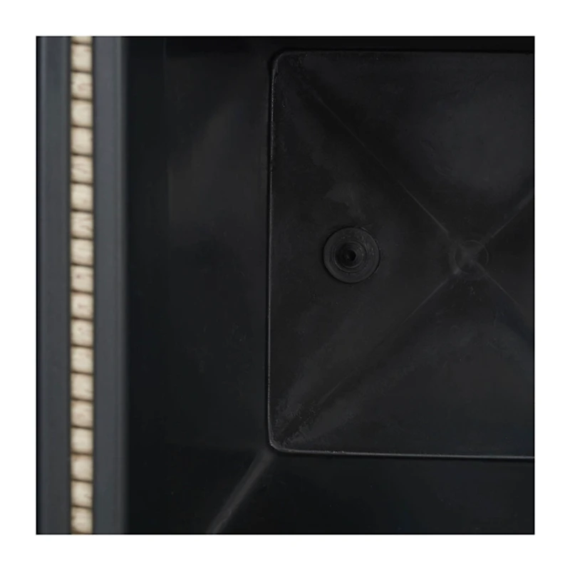 Brown Wicker Divided Planter