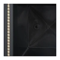 Brown Wicker Divided Planter