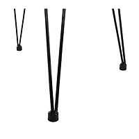 Brown Rattan 3-pc. Patio Set with Beige Cushions