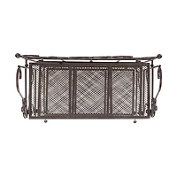 Bronze Scrollwork Outdoor Shelf