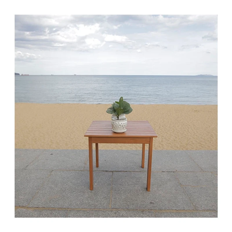 Natural Eucalyptus Folding Table