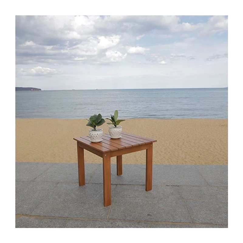 Natural Eucalyptus Folding Table