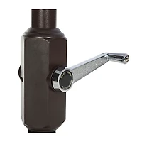 Tilt Crank 9 ft. Outdoor Metal Umbrella