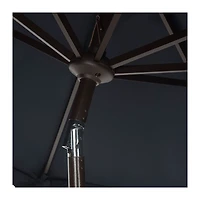 Navy Auto Tilt 9 ft. Outdoor Umbrella