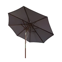 SAFAVIEH 9 ft. Eucalyptus Outdoor Umbrella