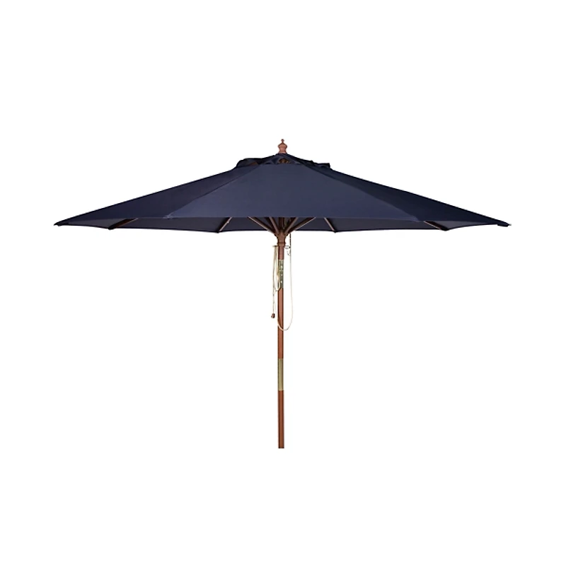 Navy 9 ft. Eucalyptus Outdoor Umbrella