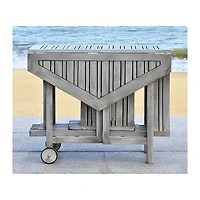 SAFAVIEH Gray Acacia Wood 5-pc. Outdoor Dining Set