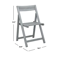 SAFAVIEH Gray Acacia Wood 5-pc. Outdoor Dining Set