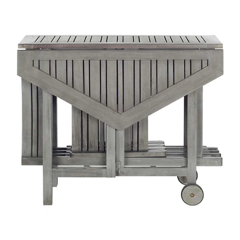 SAFAVIEH Gray Acacia Wood 5-pc. Outdoor Dining Set