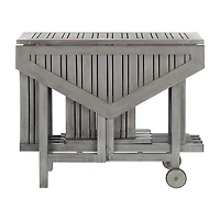 SAFAVIEH Gray Acacia Wood 5-pc. Outdoor Dining Set