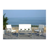 SAFAVIEH Montana 4-pc. Set with Beige Cushions