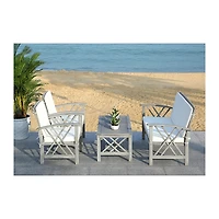 SAFAVIEH Montana 4-pc. Set with Beige Cushions