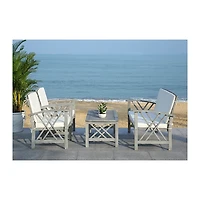 SAFAVIEH Montana 4-pc. Set with Beige Cushions