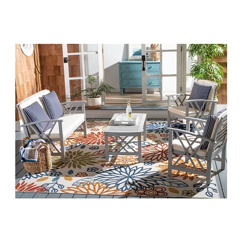 SAFAVIEH Montana 4-Pc. Set with Cushions & Pillows