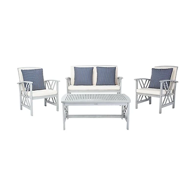 SAFAVIEH Montana 4-Pc. Set with Cushions & Pillows