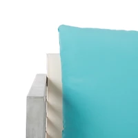 SAFAVIEH Gray & Blue 4-pc. Outdoor Living Set