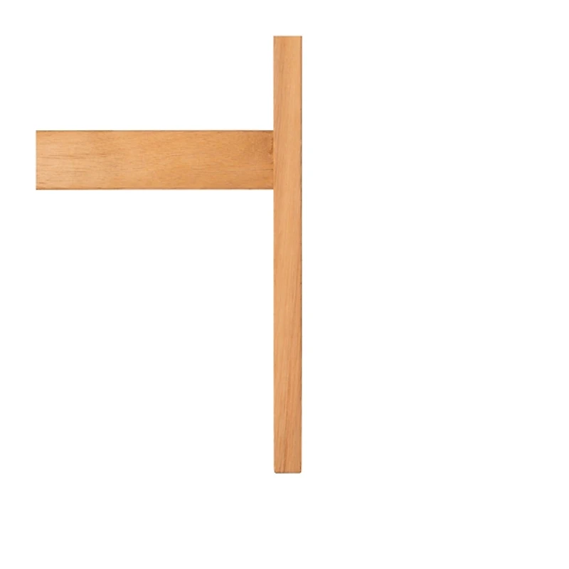 SAFAVIEH Natural Wood 3-pc. Set & White Cushions