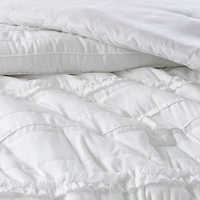 White Quilted King 5-pc. Comforter Set