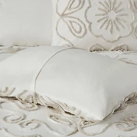 Ivory Medallion Full/Queen 3-pc. Comforter Set