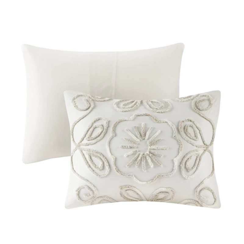 Ivory Medallion Full/Queen 3-pc. Comforter Set