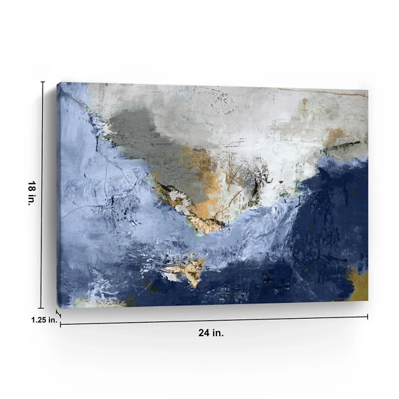 Arctic Abstract I Canvas Art Print, 24x18 in.