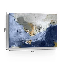 Arctic Abstract I Canvas Art Print, 24x18 in.