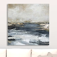 Blue Bay Giclee Canvas Art Print, 30x30 in.