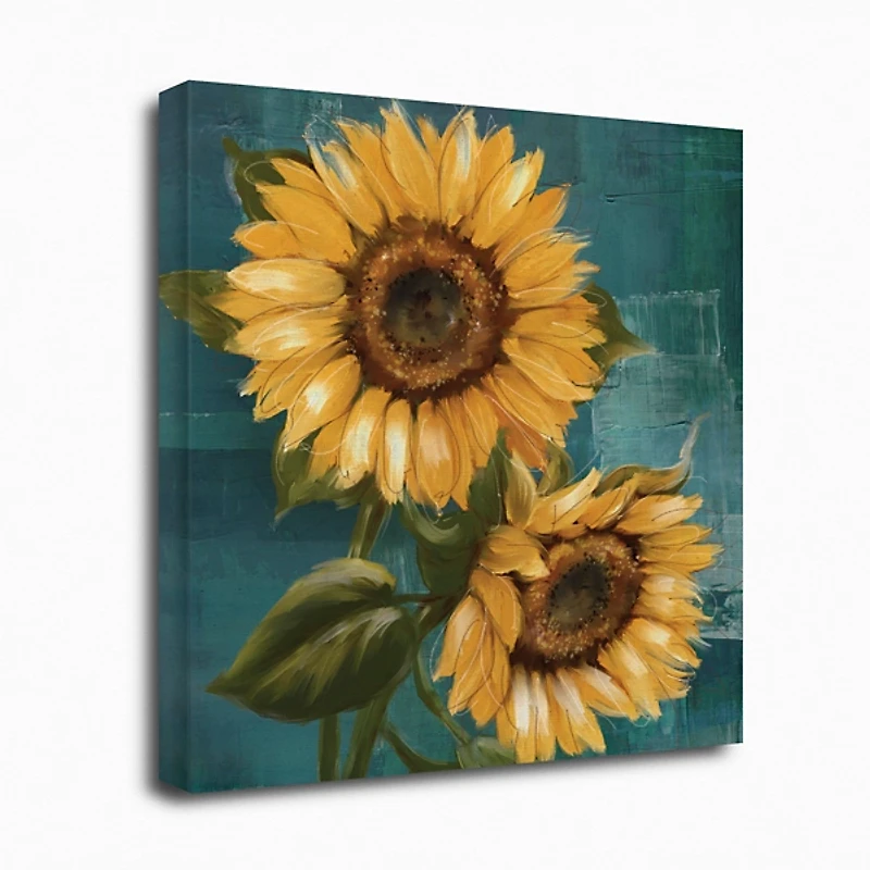 Bold Sunflowers Canvas Art Print, 30x30 in.