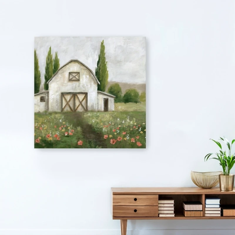 Country Barn I Canvas Art Print