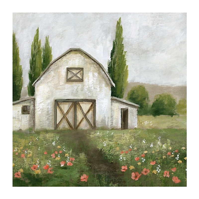 Country Barn I Canvas Art Print