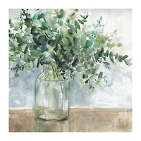 Eucalyptus Bouquet Giclee Canvas Print, 30x30 in.