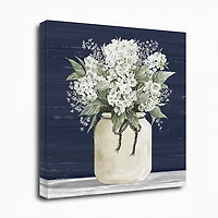 White Flowers II Giclee Canvas Print, 30x30 in.
