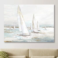 Windswept Sails I Canvas Art Print
