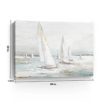 Windswept Sails I Canvas Art Print