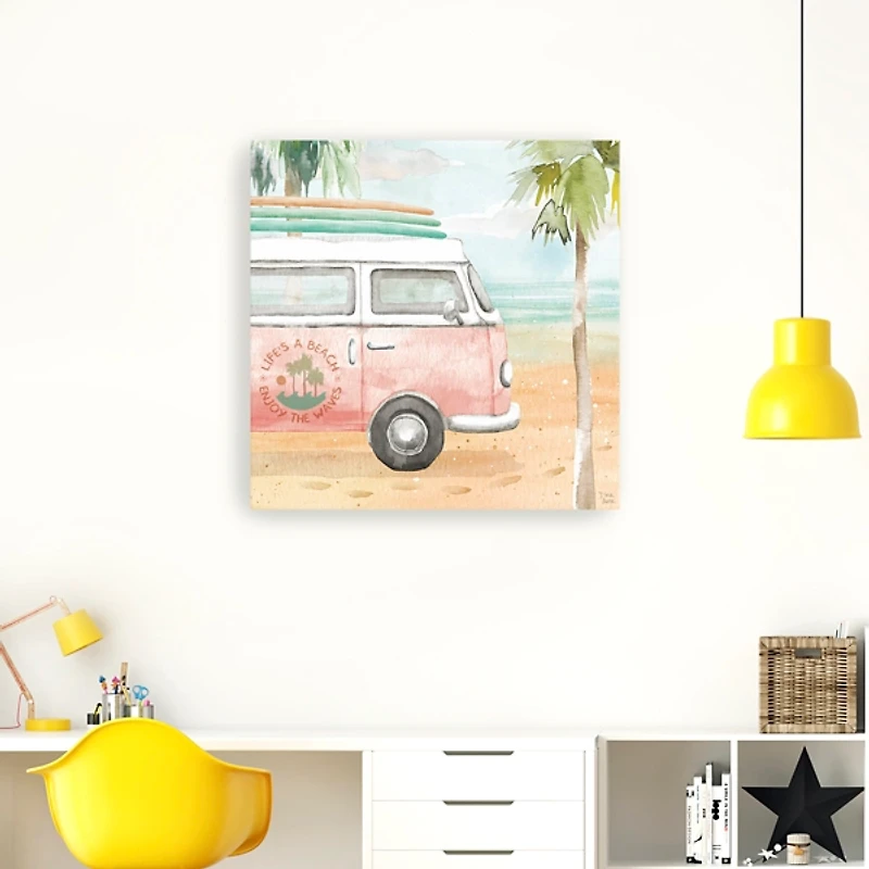 Surfs Up V Canvas Art Print