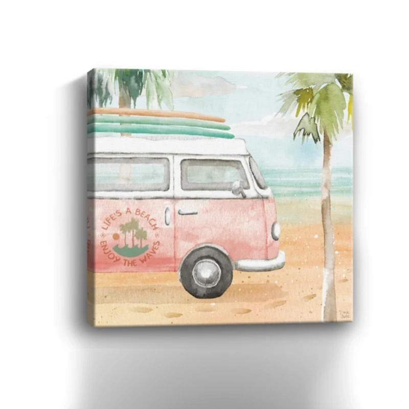Surfs Up V Canvas Art Print