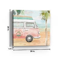 Surfs Up V Canvas Art Print