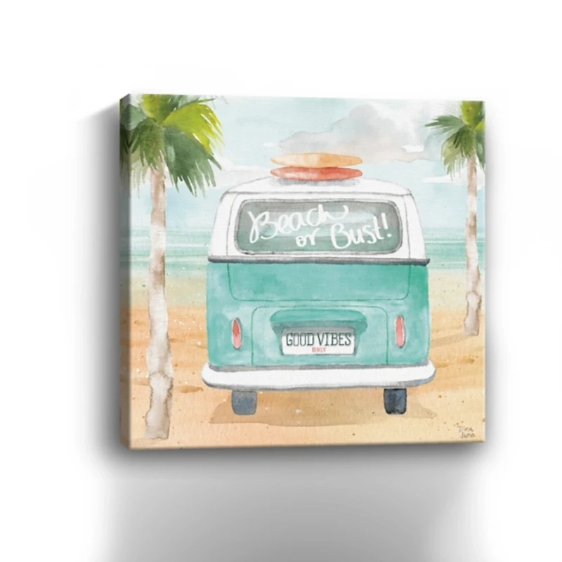 Surfs Up VI Canvas Art Print