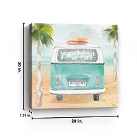 Surfs Up VI Canvas Art Print