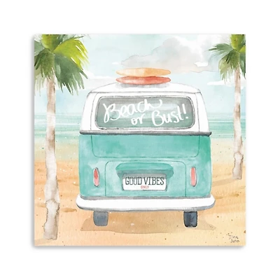 Surfs Up VI Canvas Art Print