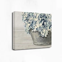 Hydrangea Bunch Canvas Art Print