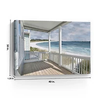 Ocean View Canvas Art Print, 40x30 in.