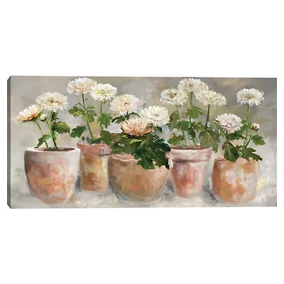 Mums the Word Canvas Art Print