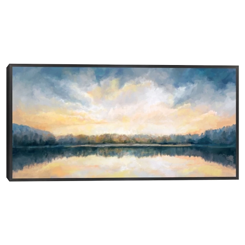 Skylights Framed Canvas Art Print