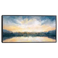 Skylights Framed Canvas Art Print