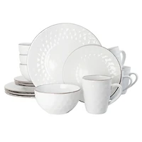 Pearl Stoneware 16-pc. Dinnerware Set