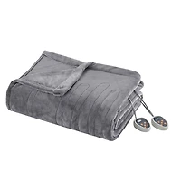 Full Ultra Soft Plush Heated Blanket