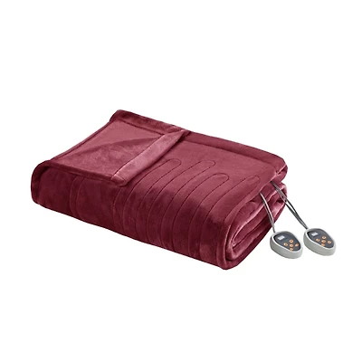 King Ultra Soft Plush Heated Blanket